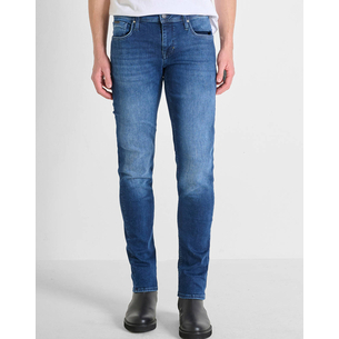 Product ANTONY MORATO MMDT00241FA7505821W02020 MIN OF 10 JEANS OZZY TAPERED FIT IN BLUE DENIM ΠΑΝΤΕΛΟΝΙ ΑΝΔΡΙΚΟ base image
