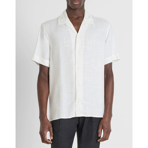 Product ANTONY MORATO MMSS00189FA400099 MIN OF 6 SHIRT HONOLULU RELAXED STRAIGHT FIT IN SOFT TOUCH VISCOSE LINEN BLEND FABRIC ΜΠΛΟΥΖΑ ΑΝΔΡΙΚΟ base image