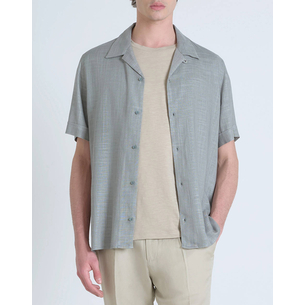 Product ANTONY MORATO MMSS00189FA400099 MIN OF 6 SHIRT HONOLULU RELAXED STRAIGHT FIT IN SOFT TOUCH VISCOSE LINEN BLEND FABRIC ΜΠΛΟΥΖΑ ΑΝΔΡΙΚΟ base image