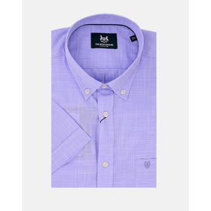 Product THE BOSTONIANS  ΠΟΥΚΑΜΙΣΟ ΦΛΑΜΑ REGULAR FIT Plain SLUB Button-down Regular Fit base image
