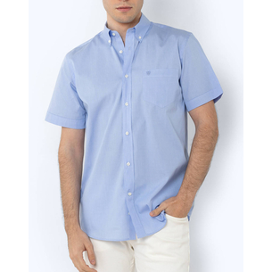 Product THE BOSTONIANS CHESTER POPLIN SHIRT REGULAR FIT MiniCheck POPLIN Button-down Regular Fit base image