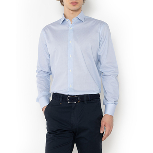 Product THE BOSTONIANS  ΠΟΥΚΑΜΙΣΟ CHARLES ΠΟΠΛΙΝΑ CUSTOM FIT Print POPLIN Semi-rex Custom FIT base image