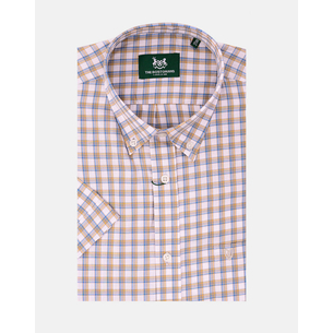 Product THE BOSTONIANS  ΠΟΥΚΑΜΙΣΟ MAVERICK OXFORD REGULAR FIT MedCheck OXFORD Button-down Regular fit base image