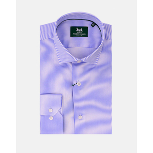 Product THE BOSTONIANS ACORN POPLIN SHIRT CUSTOM FIT Stripe POPLIN Semi-rex Custom FIT base image