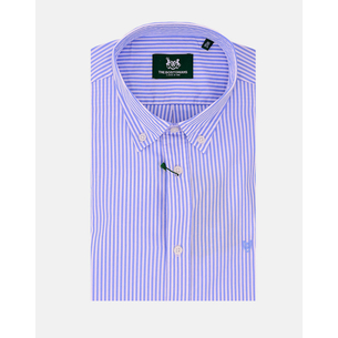 Product THE BOSTONIANS ACORN POPLIN SHIRT REGULAR FIT Stripe POPLIN Button-down Regular Fit base image