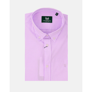 Product THE BOSTONIANS ACORN POPLIN SHIRT REGULAR FIT Stripe POPLIN Button-down Regular Fit base image