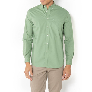 Product THE BOSTONIANS  ΠΟΥΚΑΜΙΣΟ ΠΟΠΛΙΝΑ REGULAR FIT Plain POPLIN Button-down Regular Fit base image