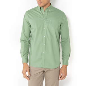 Product THE BOSTONIANS POPLIN SHIRT REGULAR FIT Plain POPLIN Button-down Regular Fit base image