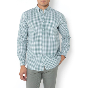 Product THE BOSTONIANS  ΠΟΥΚΑΜΙΣΟ MAVERICK ΠΟΠΛΙΝΑ REGULAR FIT MedCheck POPLIN Button-down Regular fit base image
