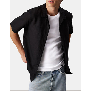 Product CALVIN KLEIN LINEN COTTON CUBAN S/S SHIRT base image