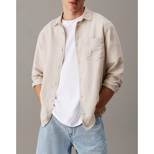 Product CALVIN KLEIN LINEN COTTON REGULAR L/S SHIRT base image