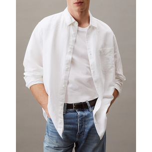 Product CALVIN KLEIN LINEN COTTON REGULAR L/S SHIRT base image