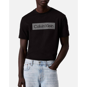 Product CALVIN KLEIN TEXTURED EMBROIDERY T-SHIRT base image