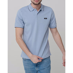 Product CALVIN KLEIN STRETCH PIQUE TIPPING POLO base image