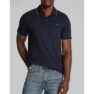 Product CALVIN KLEIN STRETCH PIQUE TIPPING POLO base image
