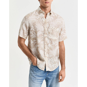 Product GANT REG BOTANICAL LINEN PRINT SS SHIRT base image
