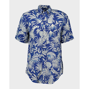 Product GANT REG BOTANICAL LINEN PRINT SS SHIRT base image