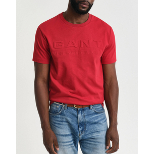Product GANT ΜΠΛΟΥΖΑ ΚΜ EMBOSSED SS T-SHIRT base image