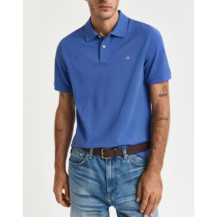 Product GANT ΜΠΛΟΥΖΑ ΚΜ REG SHIELD SS PIQUE POLO base image
