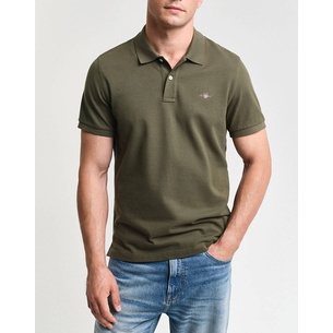 Product GANT ΜΠΛΟΥΖΑ ΚΜ REG SHIELD SS PIQUE POLO base image