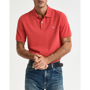 Product GANT ΜΠΛΟΥΖΑ ΚΜ REG SHIELD SS PIQUE POLO base image