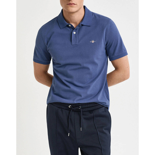 Product GANT ΜΠΛΟΥΖΑ ΚΜ REG SHIELD SS PIQUE POLO base image