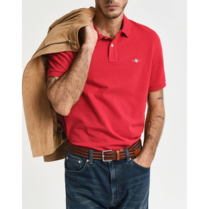 Product GANT ΜΠΛΟΥΖΑ ΚΜ REG SHIELD SS PIQUE POLO base image