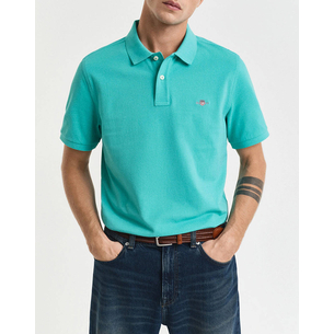 Product GANT ΜΠΛΟΥΖΑ ΚΜ REG SHIELD SS PIQUE POLO base image