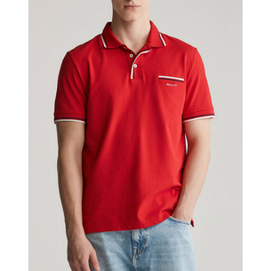 Product GANT ΜΠΛΟΥΖΑ ΚΜ  2-COL TIPPING SS PIQUE POLO base image