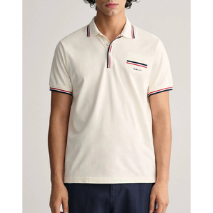 Product GANT 2-COL TIPPING SS PIQUE POLO T-SHIRT base image