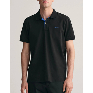Product GANT KM REG CONTRAST PIQUE SS POLO T-SHIRT base image