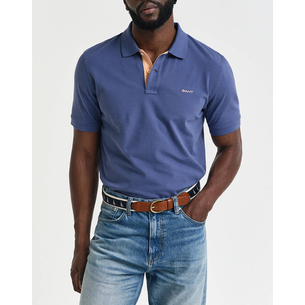 Product GANT KM REG CONTRAST PIQUE SS POLO T-SHIRT base image
