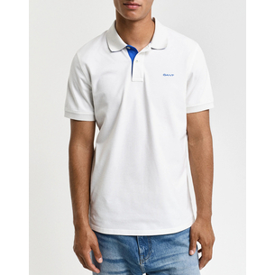Product GANT ΜΠΛΟΥΖΑ ΚΜ REG CONTRAST PIQUE SS POLO base image