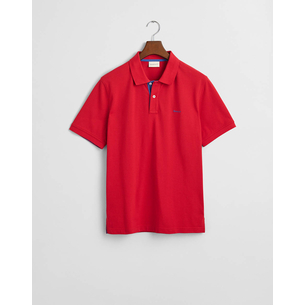 Product GANT KM REG CONTRAST PIQUE SS POLO T-SHIRT base image