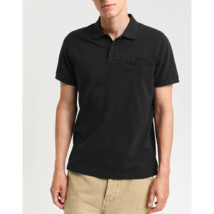 Product GANT REG TONAL SHIELD SS POLO base image