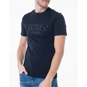 Product GUESS SS CN SPRAYED FLOCK LOGO TEE ΜΠΛΟΥΖΑ ΑΝΔΡΙΚΟ base image