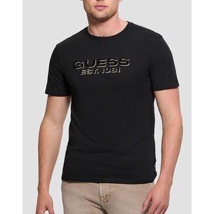 Product GUESS SS BSC VELVET LOGO TEE MEN'S T-SHIRT base image