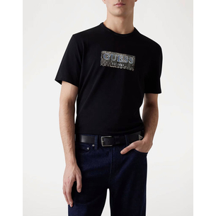 Product GUESS SS CN GUESS BOX TEE ΜΠΛΟΥΖΑ ΑΝΔΡΙΚΟ base image