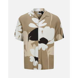 Product JACK&JONES JJJEFF MONOCHROME RESORT SHIRT SS base image
