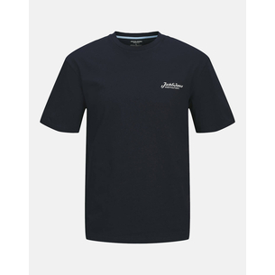 Product JACK&JONES JJBEAU TEE SS FRONTPRINT CREW NECK LN base image