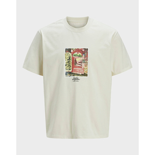 Product JACK&JONES JORPAROS GRAPHIC FRONT TEE SS CREW base image