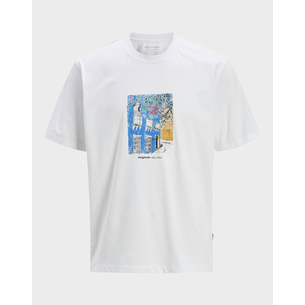Product JACK&JONES JORPAROS GRAPHIC FRONT TEE SS CREW base image
