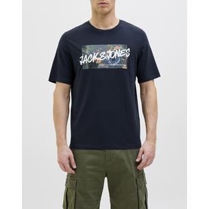 Product JACK&JONES JJHAWAII SHAPE TEE SS CREW NECK LN base image