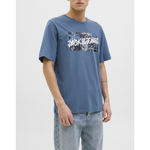 Product JACK&JONES JJHAWAII SHAPE TEE SS CREW NECK LN base image