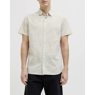 Product JJREBEL JREBVERDANT POPLIN SHIRT SS base image