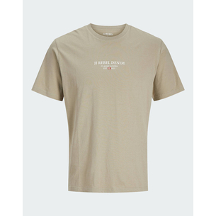 Product JJ REBEL JREBJEANS REBEL PRINT TEE SS O-NECK SN base image