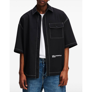 Product KARL LAGERFELD KLJ SSLV RELAXED SHIRT base image