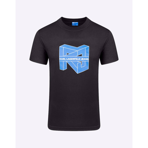 Product KARL JEANS KLJ REG SS CUBE LOGO TEE base image