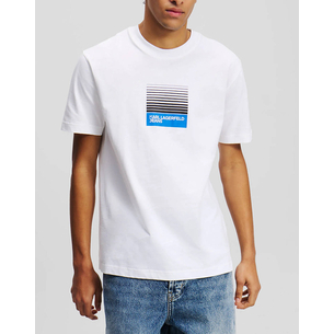 Product KARL LAGERFELD KLJ REG BOX FADE LOGO TEE base image