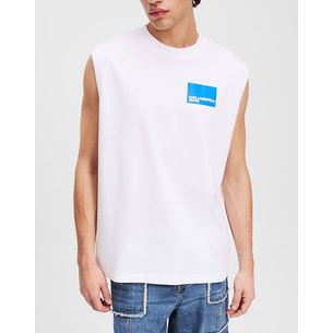 Product KARL LAGERFELD KLJ RELAXED BOX LOGO TANK base image